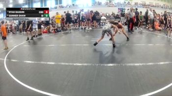 68 lbs Quarterfinal - Gunner Shaw, Royals vs Ryan Bassiri, Capital City Wrestling Club