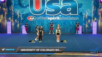 University of Colorado Boulder [2020 Small Co-Ed Show Cheer 4-Year College -- Division I Day 2] 2020 USA Collegiate Championships