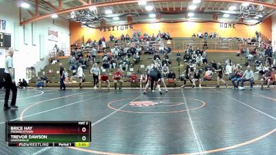 165 lbs 1st Place Match - Trevor Dawson, Loudonville vs Brice Hay, Fredericktown