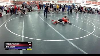 106 lbs Quarterfinal - Archer Ferguson, MWC Wrestling Academy vs Tate Abbott, Big Red Wrestling