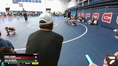 58 lbs Round 3 - Nolan Khan, Bear Cave Wrestling vs Cody Lewis, Glenrock Wrestling Club