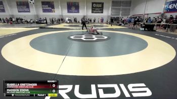 150 lbs Round 1 - Madison Edens, Big Game Wrestling Club vs Isabella Gretzinger, Journeymen Wrestling Club