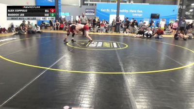 167 lbs 3rd Place - Alex Coppolo, Bellefonte vs Maddox Lee, Hagerstown