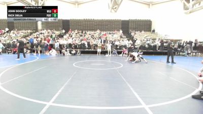 133-A lbs Quarterfinal - John Dooley, Wild Wombats vs Rick DElia, Port Jefferson