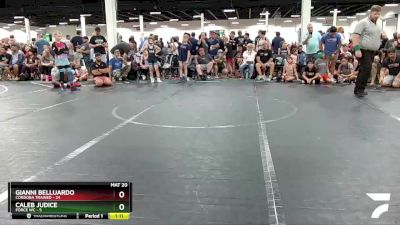 68 lbs Round 3 (8 Team) - Gianni Belluardo, Cordoba Trained vs Caleb Judice, Force WC