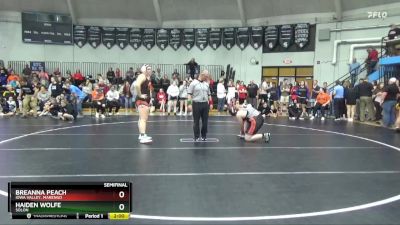 235 lbs Semifinal - Breanna Peach, Iowa Valley, Marengo vs Haiden Wolfe, Solon