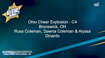 Ohio Cheer Explosion - C4 [2026 L4 Junior - D2 Day 1] 2026 UCA & UDA All Star Nationals