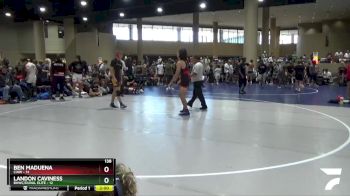 138 lbs Round 2 Champ & Wb (32 Team) - Ben Maduena, CIAW vs Landon Caviness, BHWC/Duval Elite