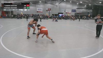 175 lbs Cons. Rd Of 16 - Damon Sanchez, Duran Elite Wrestling vs Santana Routzen, JAGWAY