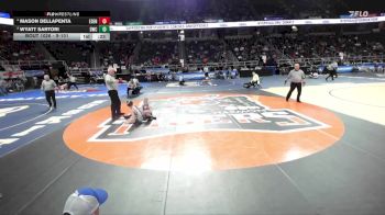 II-101 lbs 3rd Place Match - Wyatt Sartori, Dansville-Wayland-Cohocton vs Mason Dellapenta, Eden