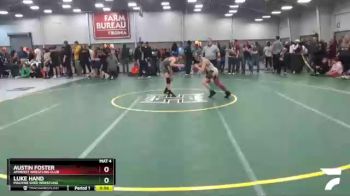 82 lbs Cons. Round 3 - Luke Hand, Machine Shed Wrestling vs Austin Foster, Amherst Wrestling Club