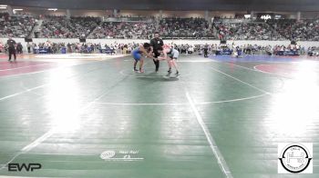 143 lbs Round Of 64 - Mitchell Blum, Harrah vs Avery Hawkins, Glenpool JH