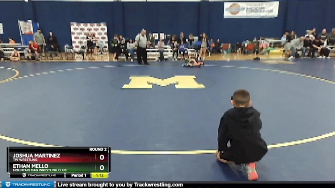 50 lbs Round 2 - Joshua Martinez, TW Wrestling vs Ethan Mello, Mountain