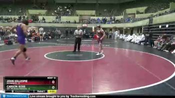 145 lbs Finals (8 Team) - John Gillespie, Ellsworth vs Carson Koss, GET-Melrose/Mindoro