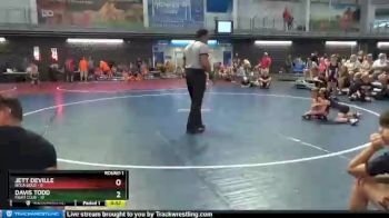 55 lbs Round 1 (8 Team) - Jett Deville, NOLA Gold vs Davis Todd, Fight Club