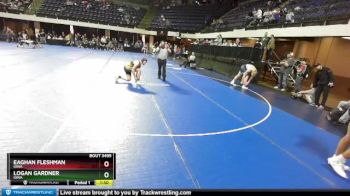 195 lbs 1st Place Match - Logan Gardner, Iowa vs Eaghan Fleshman, Iowa