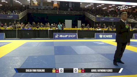Adriel Raymond Flores vs Shiloh Finn Frohling 2026 Pan Kids Jiu-Jitsu IBJJF Championship