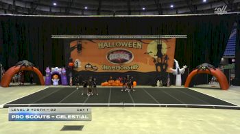 Pro Scouts - CELESTIAL [2025 L2 Youth - D2 Day 1] 2025 Cheer Power San Antonio Halloween Challenge
