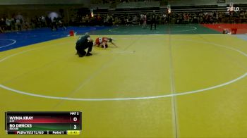 108 lbs Champ. Round 1 - Bo Diercks, Rocori vs Wynia Kray, K-M