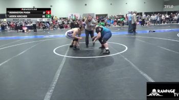 235 lbs Quarterfinal - Aiden Kircher, Wildcat vs Remington Pugh, Garden Plain