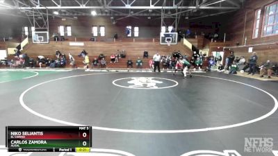 106 lbs Cons. Round 3 - Niko Seliantis, El Camino vs Carlos Zamora, Alisal