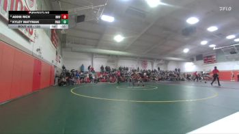 130 lbs 5th Place Match - Kyley Matyniak, Pagosa Springs vs Addie Rich, Bear River