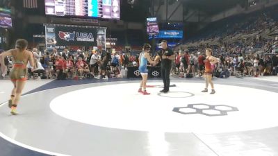 110 lbs Cons. Sub-rd Of 32 - Keleigh Ochoa, Kansas vs Brynn Streff, Minnesota