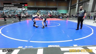 125 lbs Consi Of 16 #1 - Baylon Austin, USA Gold vs Quintino Hernandez, Zillah