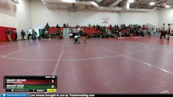 106 lbs Cons. Round 4 - Brahm Kreb, Discovery Canyon vs Grady Devins, Battle Mountain