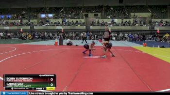 90 lbs Quarterfinal - Carter Solt, Askren Wrestling Academy vs Bobby Gutormson, Pursuit Wresting Minnesota