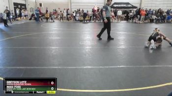 60 lbs Round 1 - Reed Foss, Maple City-glen Lake Jr/sr High School vs Greyson Lotz, Shields Elementary School