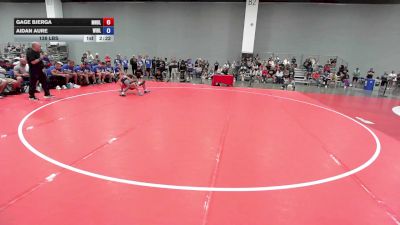 138 lbs Gage Bjerga, Minnesota Blue vs Aidan Aure, Wisconsin Blue