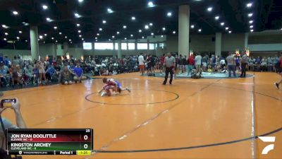 50 lbs Quarters & Wb (16 Team) - Kingston Archey, Cleveland WC vs Jon Ryan Doolittle, Elevate WC