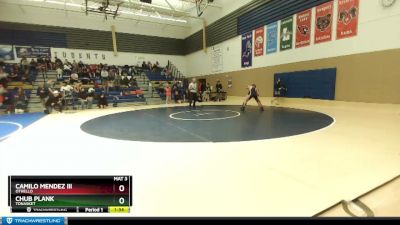 157 lbs Semifinal - Chub Plank, Tonasket vs Camilo Mendez III, Othello