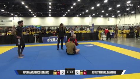 Jufer Gantuangco Librando vs Jeffrey Michael Campbell 2025 World IBJJF Jiu-Jitsu No-Gi Championship