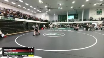 132 lbs Champ. Round 1 - Wade Whiting, Mountain View vs Axel Mackinnon, Green River