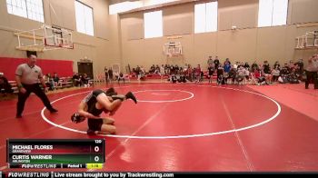 120 lbs Champ. Round 1 - Curtis Warner, Arlington vs Michael Flores, Grandview