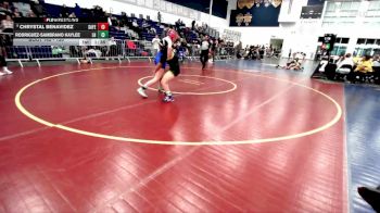 130 lbs Champ. Round 2 - Chrystal Benavidez, San Fernando vs Rodriguez-Sambrano Kaylee, La Habra
