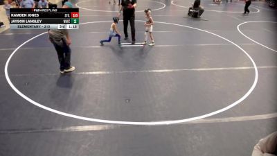 Elementary - 48 lbs Maverick Lembke, Westfield vs Thor Collison, Becker