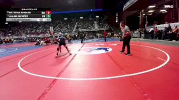 115 lbs Champ. Round 1 - Alaina McNees, H.E.M. vs Daytona Hannah, Moorcroft