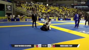 Lucas Yan Souza De Oliveira vs Tobiás Samuel Tichy 2025 World Jiu-Jitsu IBJJF Championship