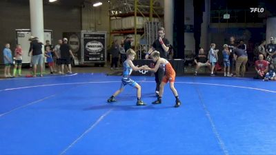58 lbs Quarters - Hudson Waag, Keystone Kids Wrestling Club vs Rhett Jenkins, Team PA