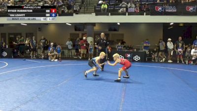 62 lbs Cons. Quarters - Ryker Rubinstein, King Select vs Kai Leavitt, Champions Wrestling Club