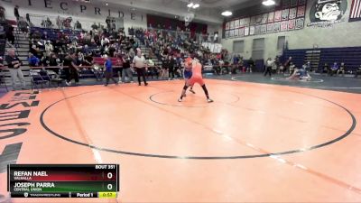 138 lbs Cons. Round 3 - Joseph Parra, Central Union vs Refan Nael, Valhalla