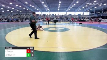 132 lbs Rr Rnd 8 - Isabella Dias, Misfits Girls Wrestling vs Aubrey Brown, Ragin Raisins Vidal