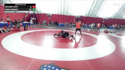 190 lbs Round 1 (8 Team) - Drew Sudbeck, Long Prairie Grey Eagle-Browerville Wolves vs Orlando Hoye, Glenbard East