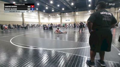 132 lbs Round Of 32 - Carter Rivera, Soldier City W.C. vs Brock Glover, Tampa Bay Tigers Wrestling