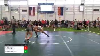 137 lbs Prelims - Harrison Koenig, Carlsbad Legacy vs Austin Simmons, Bakersfield Wrestling Club