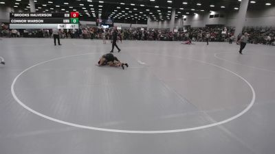 93 lbs Champ. Rd Of 16 - Brooks Halverson, RT Elite Wrestling vs Connor Warson, Iowa