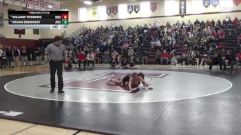 144 lbs Cons. Semi - William Vosburg, Hampton-Dumont-CAL vs Devan Eberhart, AP-GC